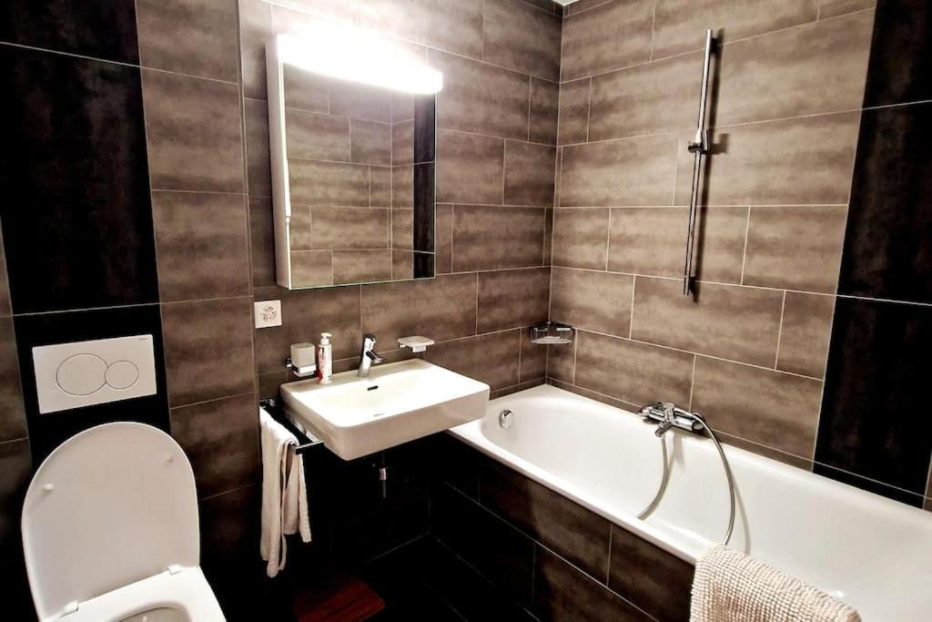 Superbe Appartement Champex-Lac Avec Piscine Et Sauna Экстерьер фото