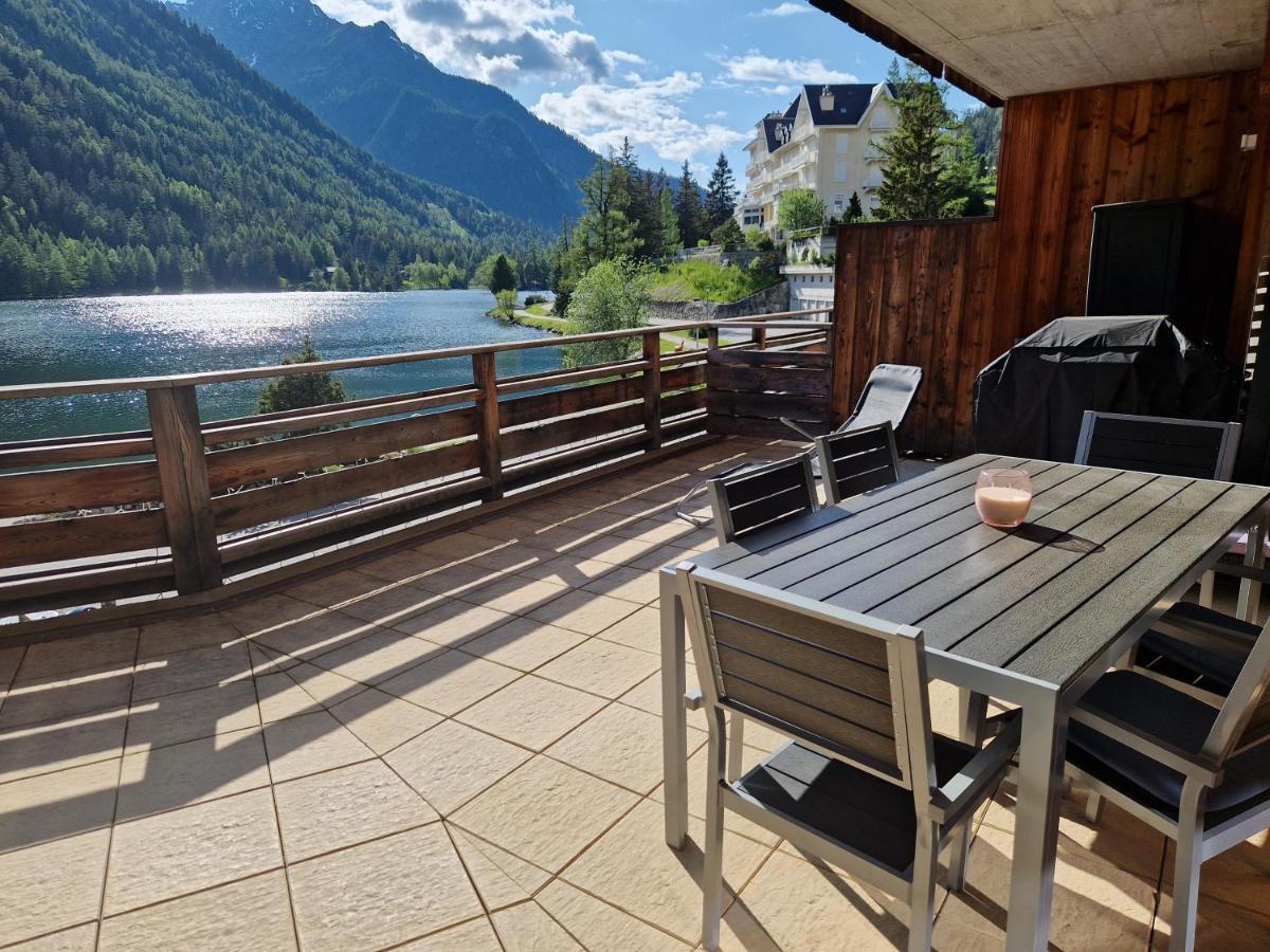 Superbe Appartement Champex-Lac Avec Piscine Et Sauna Экстерьер фото