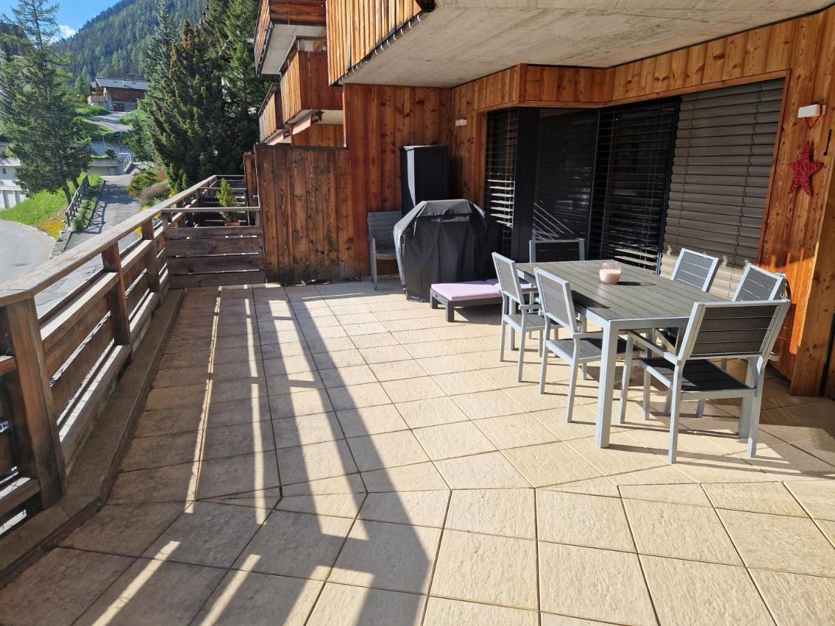 Superbe Appartement Champex-Lac Avec Piscine Et Sauna Экстерьер фото